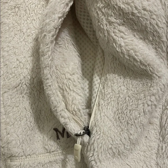 Marmot Cream Fleece Zip Up Sweatshirt Size S - Picture 6 of 14
